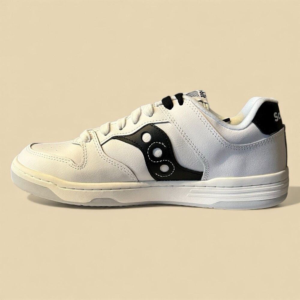 Saucony Spot-Bilt Hawk “White Black” S70851-2 Size 7.5 Men
